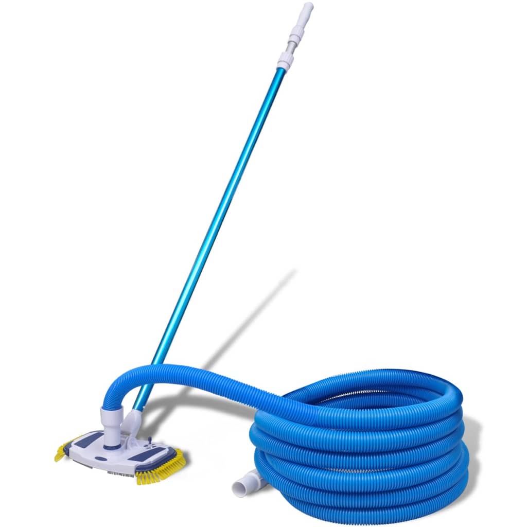 Poolreiniger-Set mit Teleskopstange und Schlauch