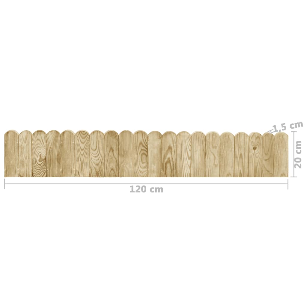 Beeteinfassung für Garten & Beet Set 2 Stk oder 3 Stk – Bild 6