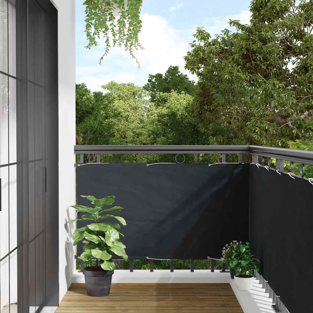 Balkon-Sichtschutz aus Oxford-Gewebe