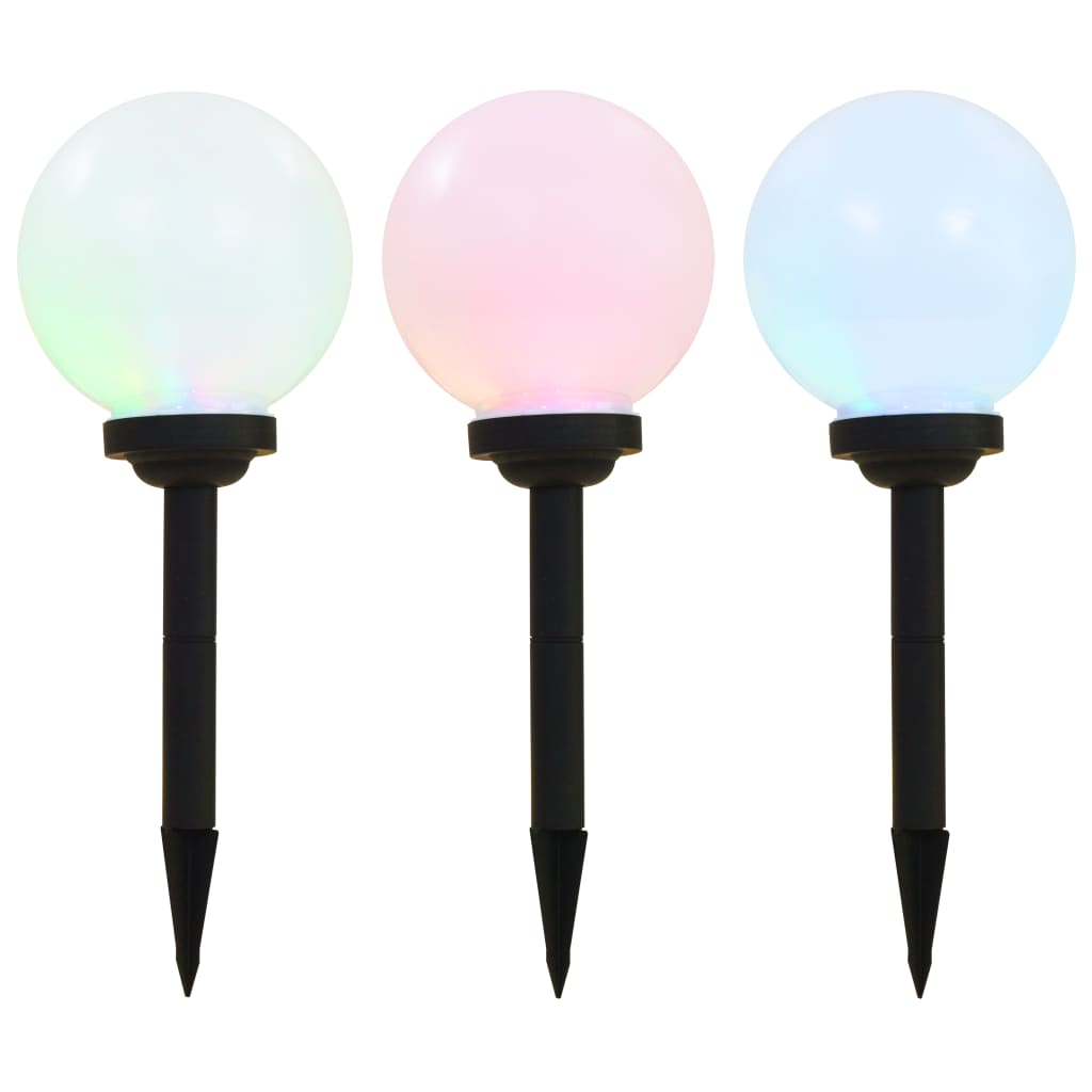 Solar-Kugelleuchten RGB – Größe & Set wählbar