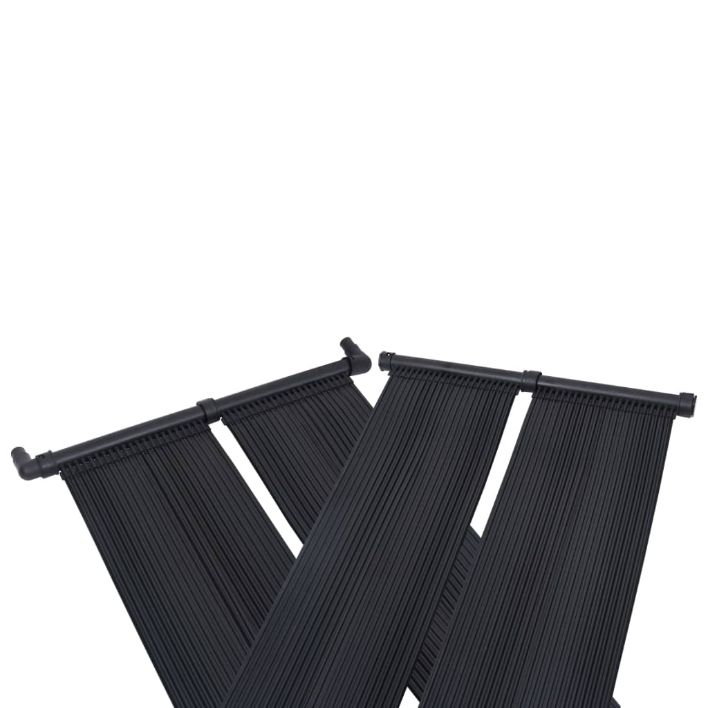 Solar-Panel für Poolheizung 80 x 310 cm 2er-Set