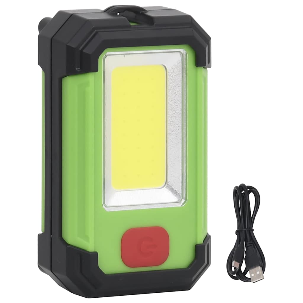 Tragbarer Solar-LED-Strahler 7 W kaltweiß – Bild 3