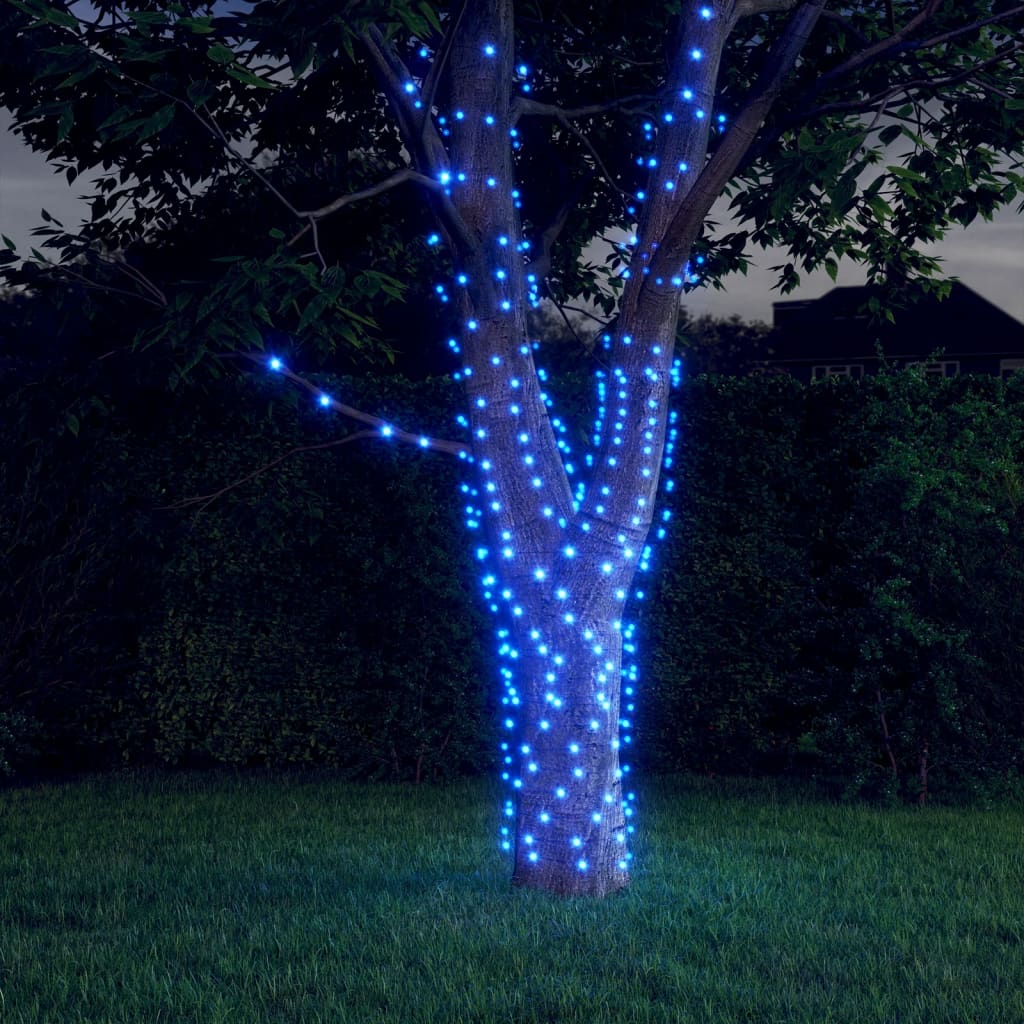 Solar-Lichterkette 200 LED – Set & Lichtfarbe wählbar