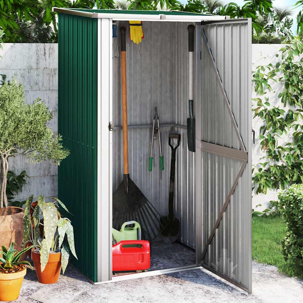 Gartenhaus aus verzinktem Stahl – Farbe & Größe wählbar