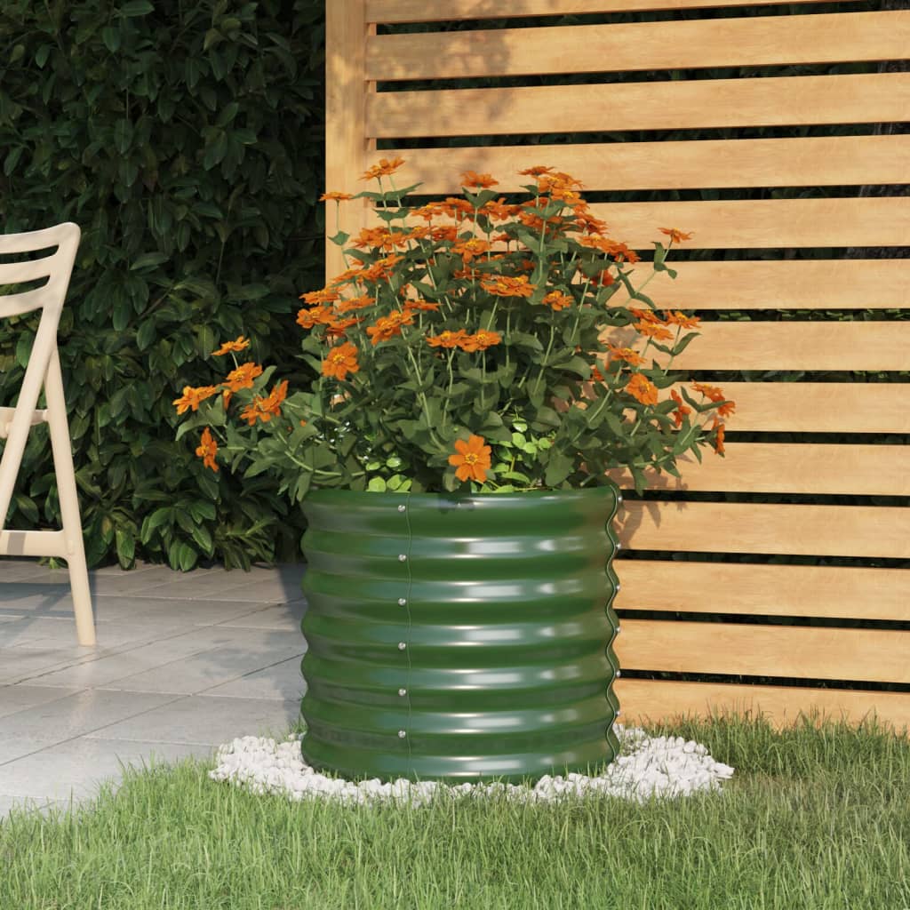 Pflanzkübel aus verzinktem Stahl – Farbe & Größe wählbar