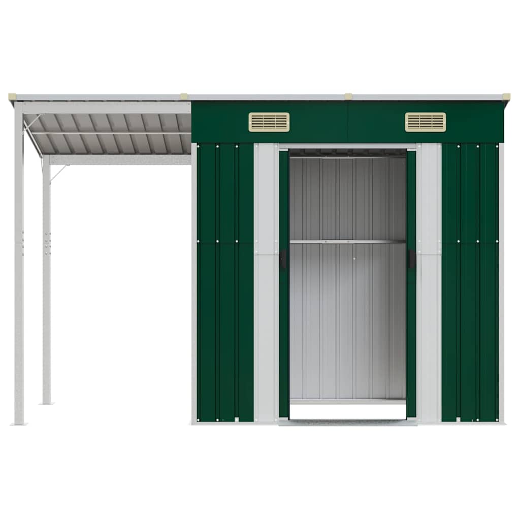 Gartenhaus mit Schleppdach 277 cm – Farbe wählbar – Bild 4