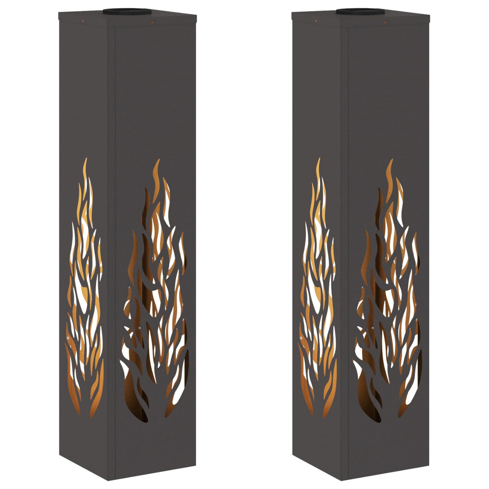 Solar-Wegeleuchten 2er-Set – Design F – Bild 5