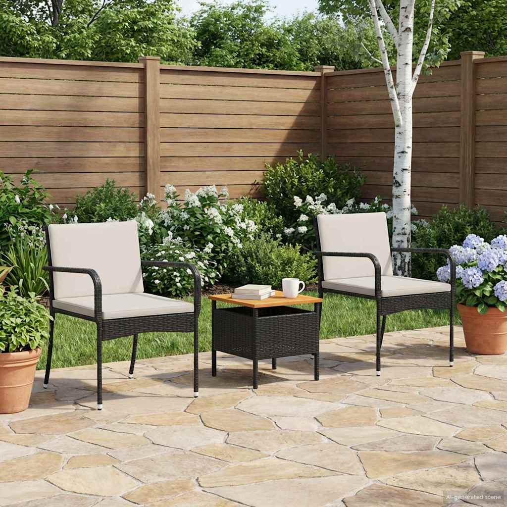 Gartenmöbel-Set mit Kissen Stahl – Ausführung wählbar – Bild 5